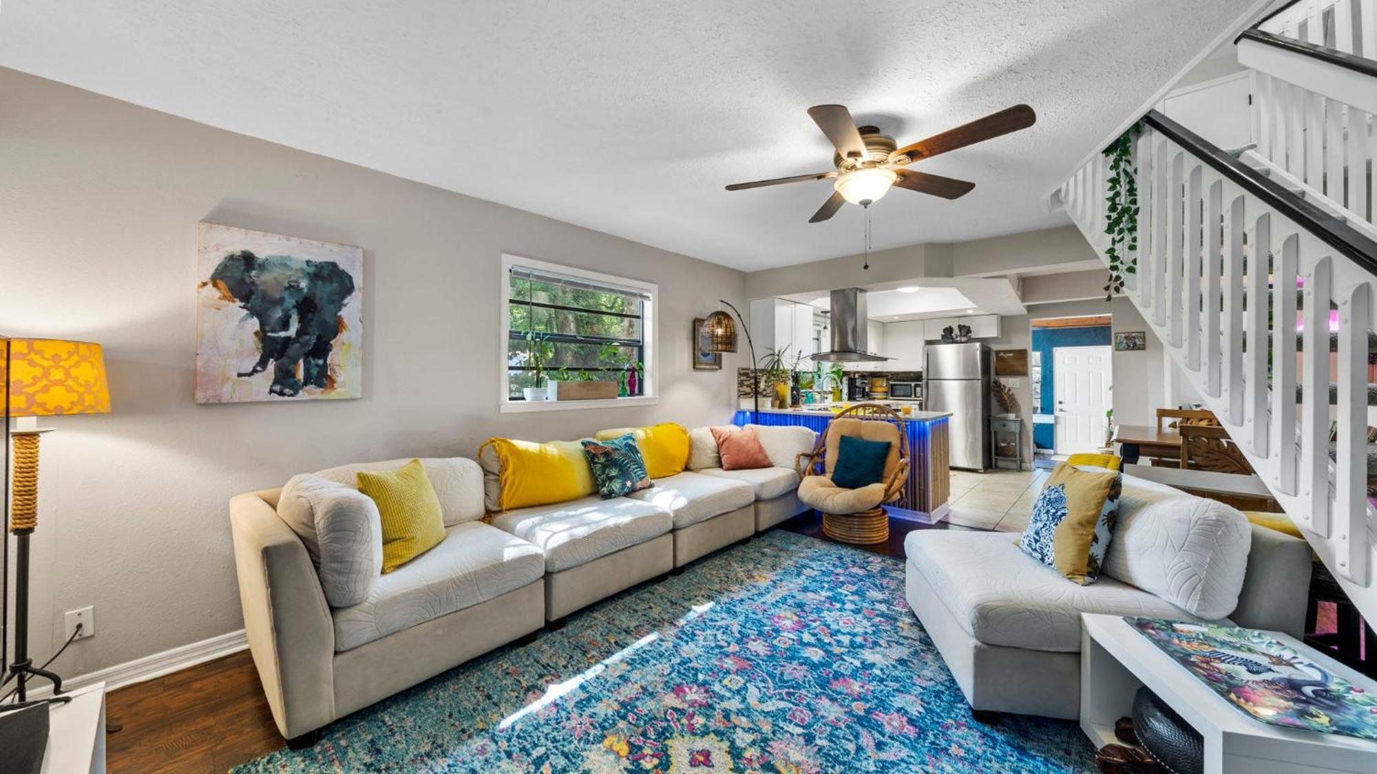 Zen Jungle House By Busch Gardens Sleeps 10 With Outdoor Games And Bikes! Tampa